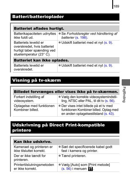 Brugervejledning til kamera - Canon Europe