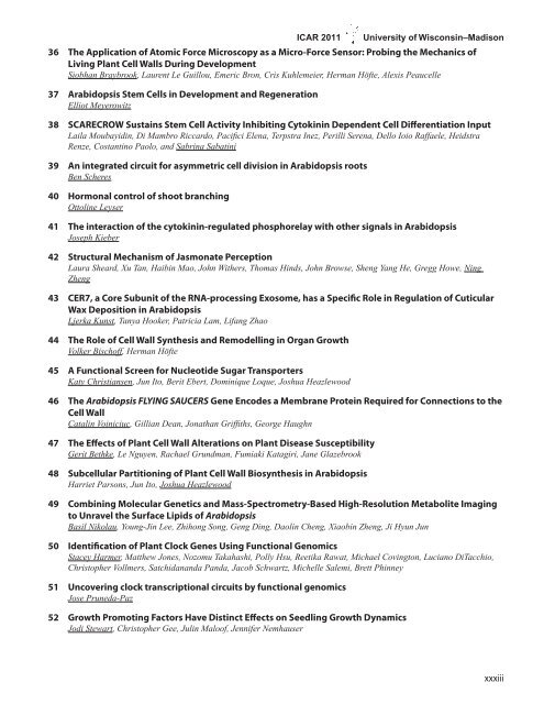 Full Abstract Book - Wisconsin Union - University of Wisconsin ...