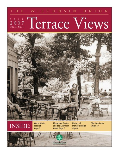 Terrace Views pdf - Wisconsin Union - University of Wisconsin ...