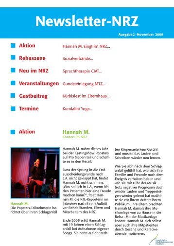 Newsletter-Nrz - in Friedehorst