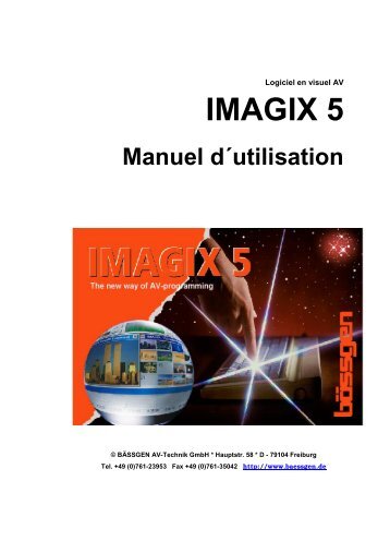 Le logiciel Imagix 5 - BÃSSGEN AV-Technik GmbH