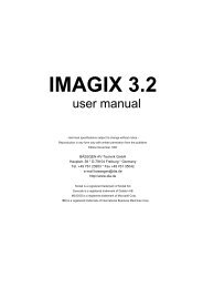 IMAGIX 3.2 - BÃSSGEN AV-Technik GmbH