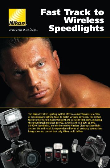 Fast Track to Wireless Speedlights Brochure