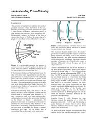 Understanding Prism-Thinning - Laramy-K Optical