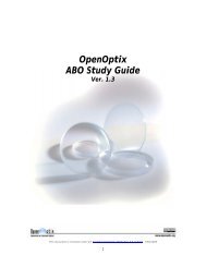 OpenOptix ABO Study Guide - Laramy-K Optical