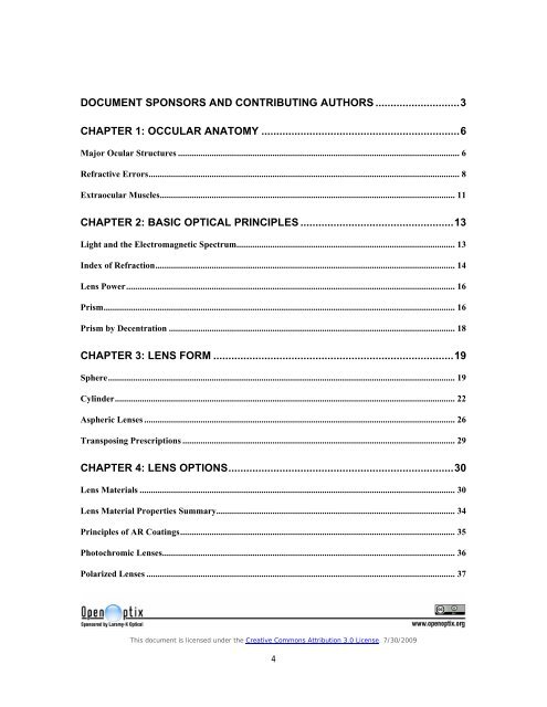 OpenOptix ABO Study Guide - Laramy-K Optical