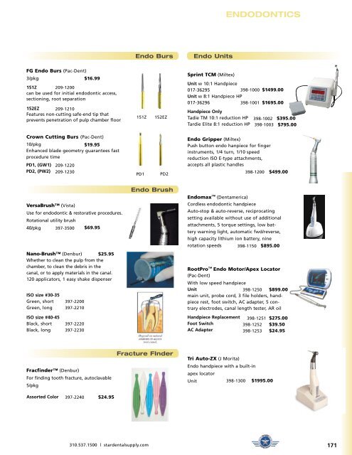 ENDODONTICS - Star Dental Supply