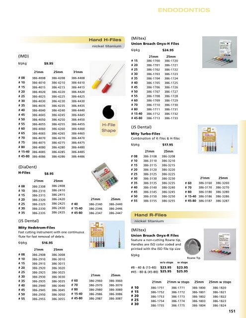 ENDODONTICS - Star Dental Supply