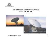 sistemas de comunicaciones electrÃ³nicas - Universidad de Oviedo