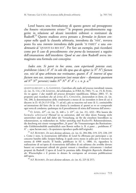 M. VARVARO, Gai 4.163 e la struttura della formula arbitraria nell ...