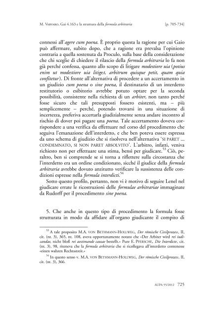 M. VARVARO, Gai 4.163 e la struttura della formula arbitraria nell ...