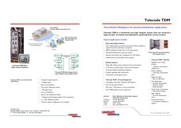 Telecode TDM - Unipart Rail