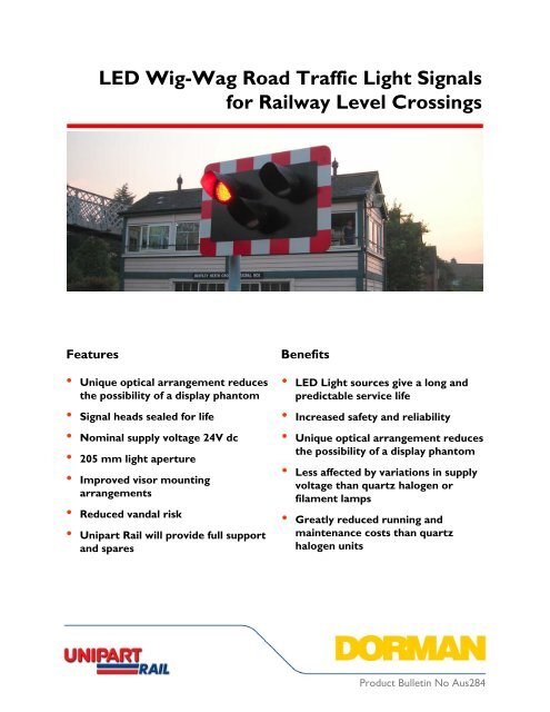 Unipart Led Module LED WigWag - Australia - Unipart Rail