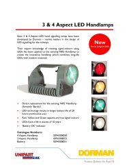 LED Handlamp - Unipart Rail