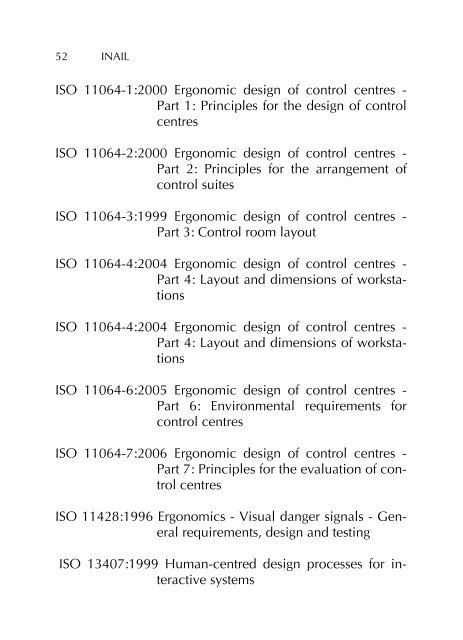 Manuale di raccomandazioni ergonomiche per le postazioni di ...