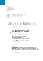 Stress e Mobbing: guida per il medico - Unipd-Org.It