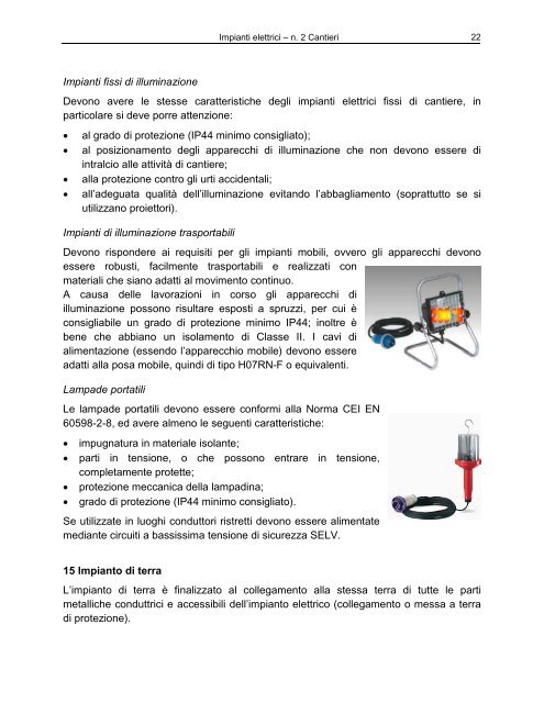 Guida operativa per la sicurezza degli impianti - Unipd-Org.It