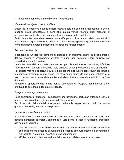 Guida operativa per la sicurezza degli impianti - Unipd-Org.It