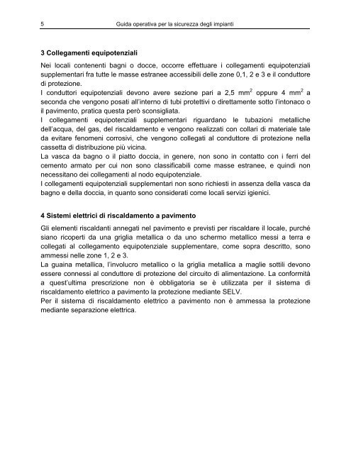 Guida operativa per la sicurezza degli impianti - Unipd-Org.It