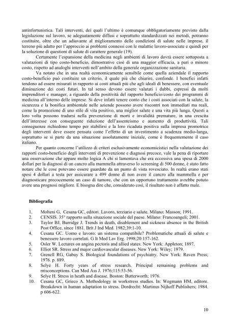 documento per un consenso sulla valutazione ... - Unipd-Org.It