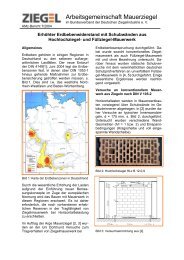 Arbeitsgemeinschaft Mauerziegel - Unipor