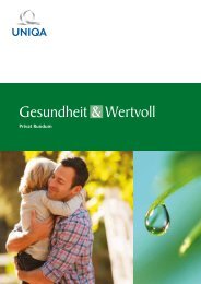 Gesundheit & Wertvoll Privat Rundum - Uniqa