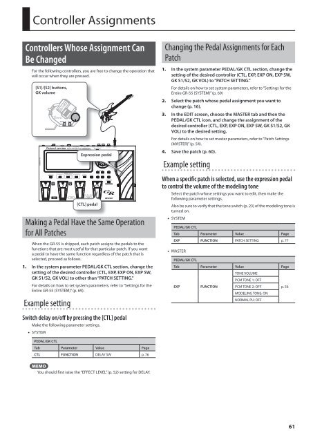 Owners Manual (GR-55_OM.pdf) - Roland