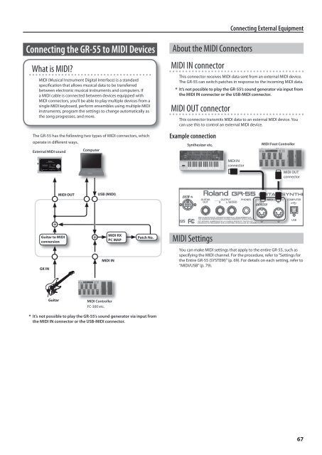 Owners Manual (GR-55_OM.pdf) - Roland