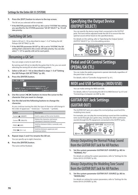 Owners Manual (GR-55_OM.pdf) - Roland