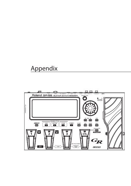 Owners Manual (GR-55_OM.pdf) - Roland