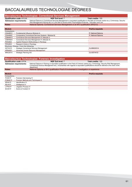 my Registration @ Unisa 2013 - University of South Africa