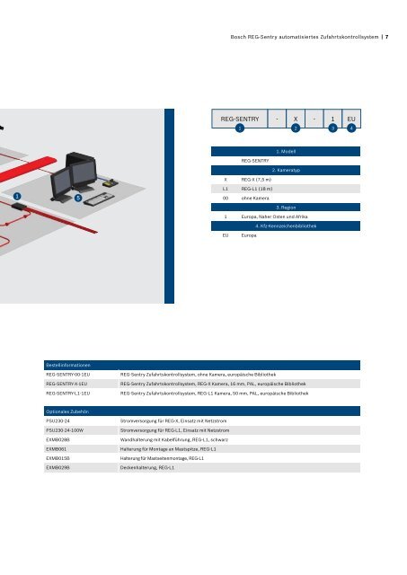 REG-Sentry von Bosch Automatisiertes ... - Bosch Security Systems