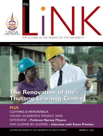 The Link - issue 2 2008 (PDF) - University of South Africa