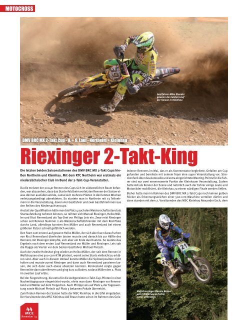 Motocross Enduro 11/2014