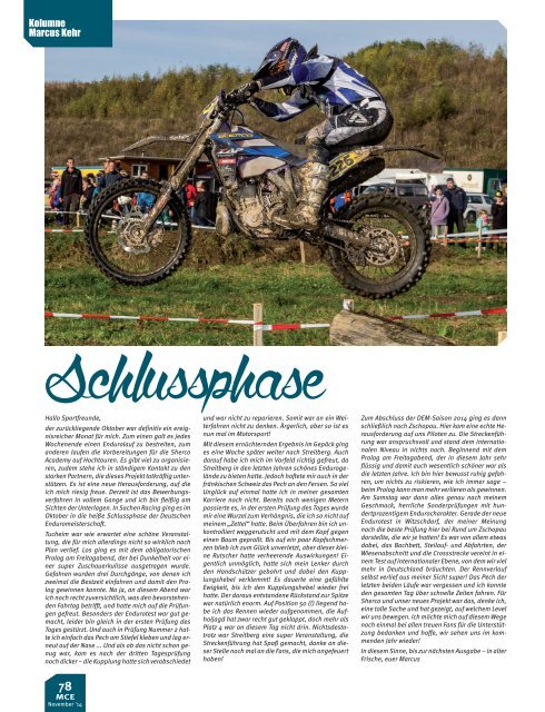 Motocross Enduro 11/2014