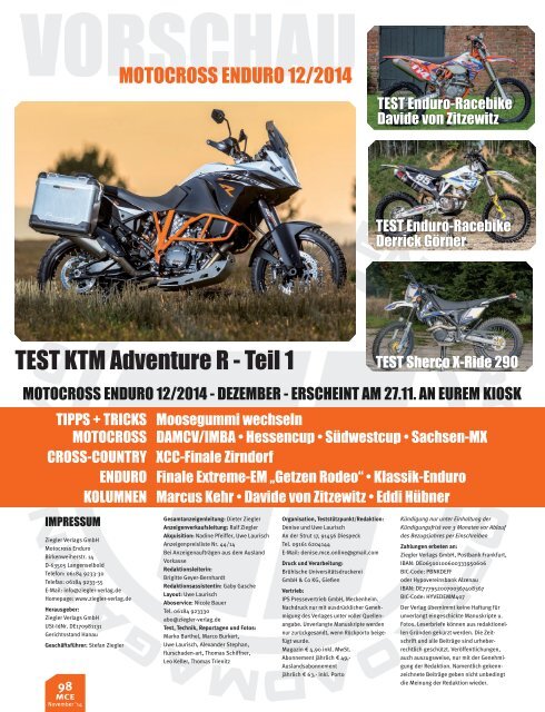 Motocross Enduro 11/2014