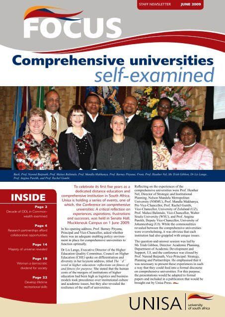 self-examined - University of South Africa