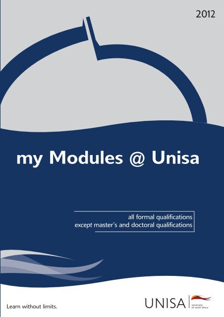 my Modules @ Unisa - University of South Africa
