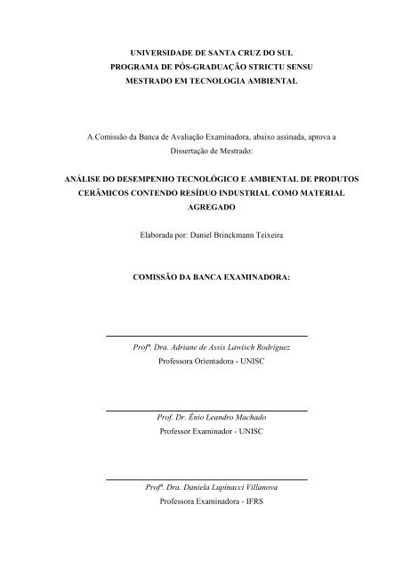 DissertaÃ§Ã£o Daniel Brinckmann Teixeira - Unisc