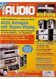 Audio Mai 2006 (1,0 MB) - Unison Research