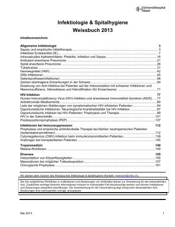 Weissbuch Version Mai 2013 - Universitätsspital Basel