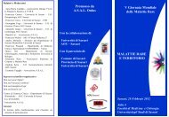 Maggiori Informazioni - UniversitÃ  degli Studi di Sassari
