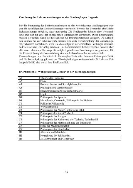 Wintersemester 2005/2006 - UniversitÃ¤t Stuttgart