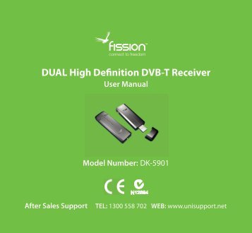 DUAL High Definition DVB-T Receiver - Unisupport.net