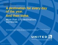 United Airlines Flight Schedule