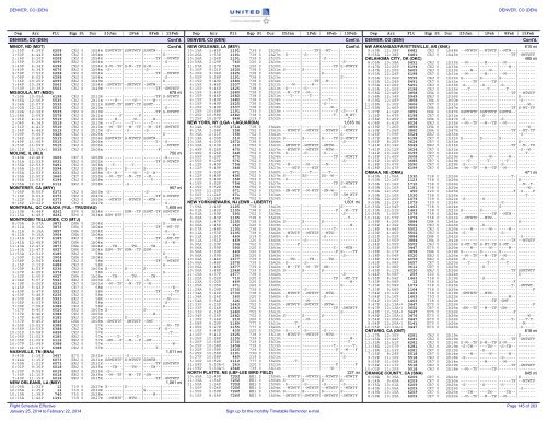 DENVER, CO (DEN) DENVER, DENVER, CO (DEN) DENVER,