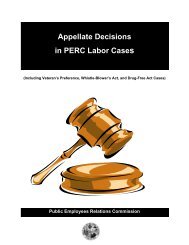 Appellate Decisions in PERC Labor Case - United Faculty of Florida