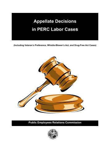 Appellate Decisions in PERC Labor Case - United Faculty of Florida