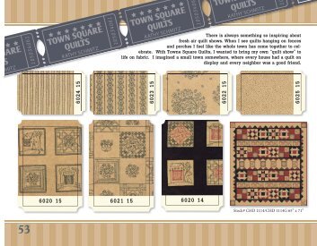 towne square quilts.indd - Moda Fabrics