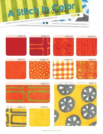 A Stitch In Color.indd - Moda Fabrics